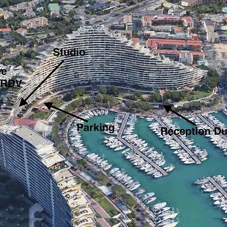 Studio Vue Mer Marina Baie Des Anges Apartment *