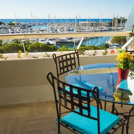 Studio Vue Mer Marina Baie Des Anges